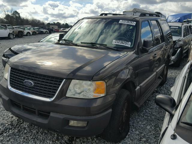 1FMPU15595LA11898 - 2005 FORD EXPEDITION GRAY photo 2