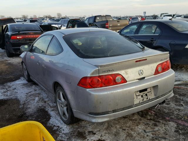 JH4DC530X6S001671 - 2006 ACURA RSX TYPE-S SILVER photo 3