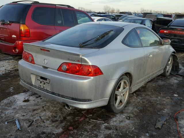 JH4DC530X6S001671 - 2006 ACURA RSX TYPE-S SILVER photo 4