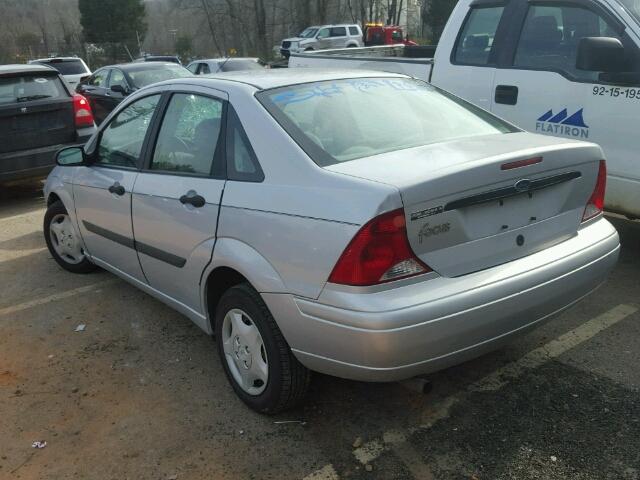 1FAFP33PX1W321998 - 2001 FORD FOCUS LX GRAY photo 3