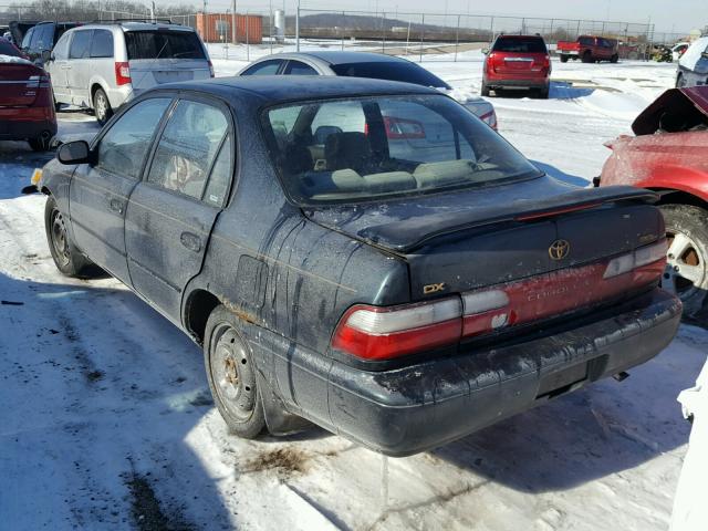 1NXBB02E4TZ454465 - 1996 TOYOTA COROLLA DX GREEN photo 3