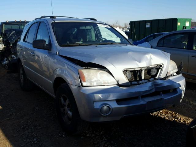 KNDJC733565629727 - 2006 KIA SORENTO EX SILVER photo 1