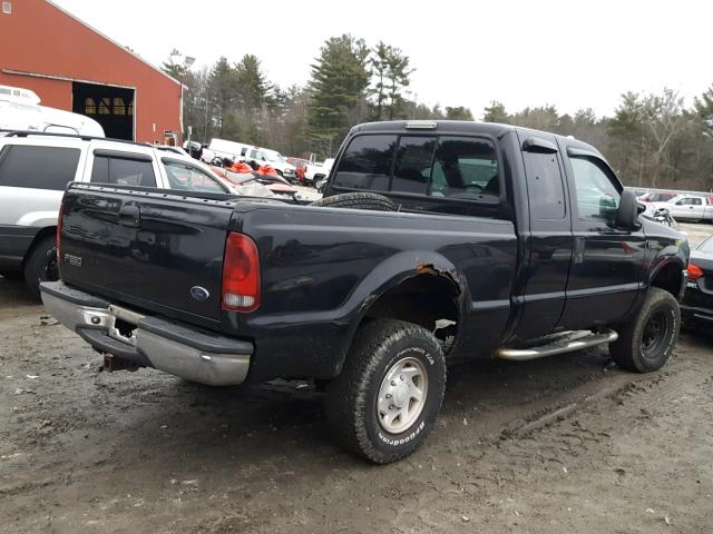 1FTSX31L34ED73024 - 2004 FORD F350 SRW S BLACK photo 4