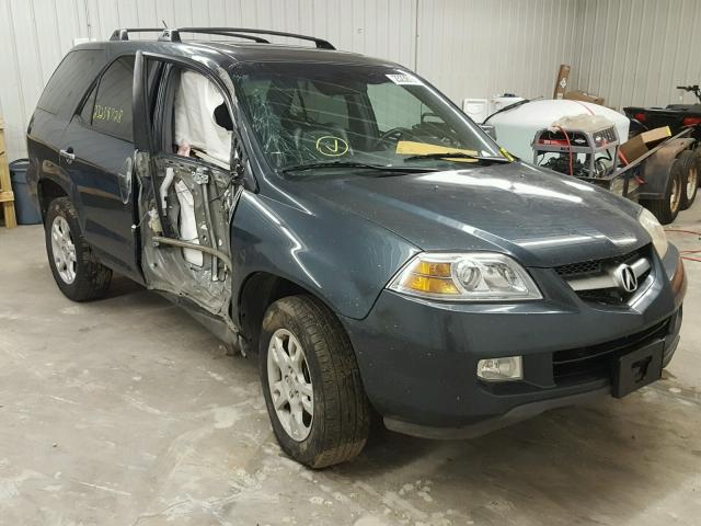 2HNYD18834H523547 - 2004 ACURA MDX TOURIN GRAY photo 1