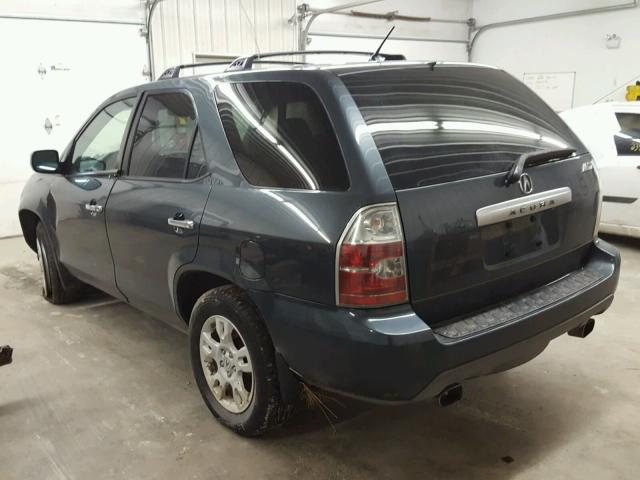 2HNYD18834H523547 - 2004 ACURA MDX TOURIN GRAY photo 3