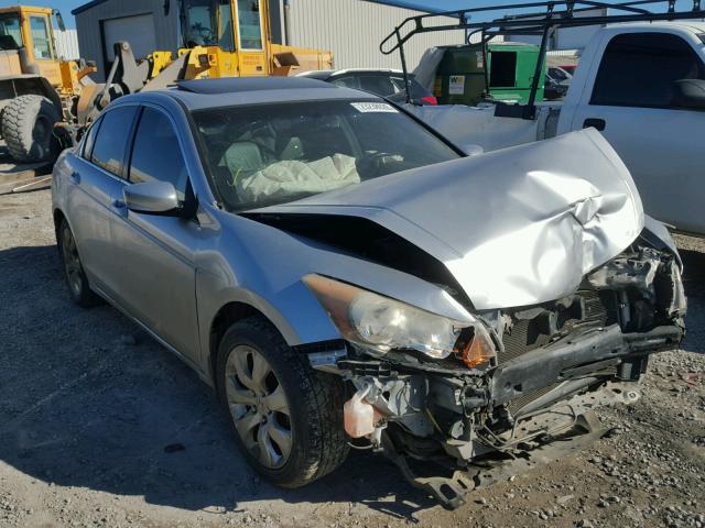 JHMCP268X8C012621 - 2008 HONDA ACCORD EXL SILVER photo 1