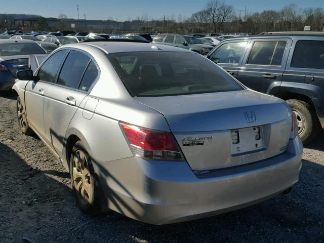 JHMCP268X8C012621 - 2008 HONDA ACCORD EXL SILVER photo 3