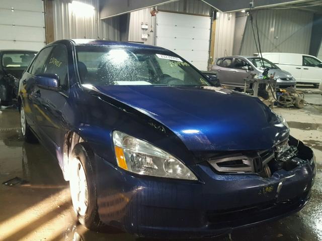 1HGCM56465A117299 - 2005 HONDA ACCORD LX BLUE photo 1