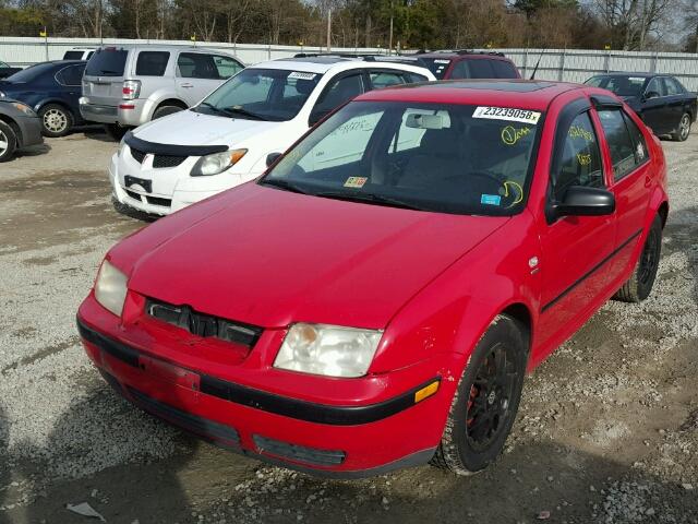 3VWPE69M73M193027 - 2003 VOLKSWAGEN JETTA WOLF RED photo 2