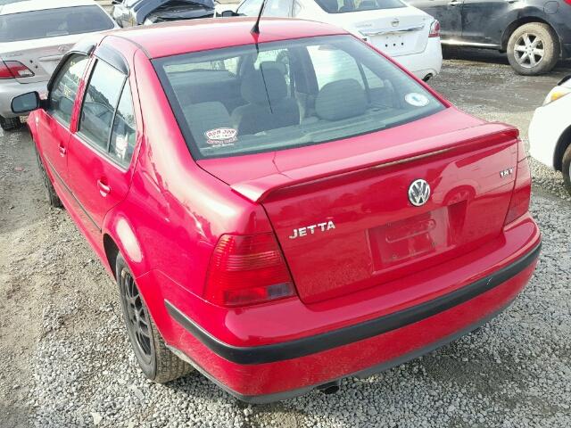 3VWPE69M73M193027 - 2003 VOLKSWAGEN JETTA WOLF RED photo 3