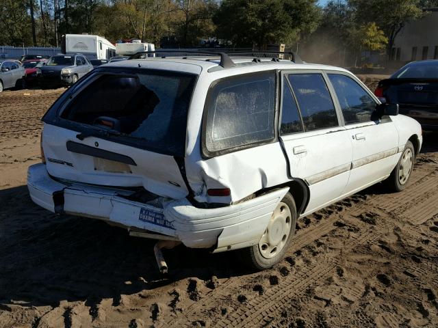 1FASP15J7SW305061 - 1995 FORD ESCORT LX WHITE photo 4