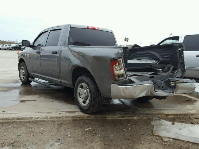 3C6TD4CL9CG333013 - 2012 DODGE RAM 2500 S CHARCOAL photo 3