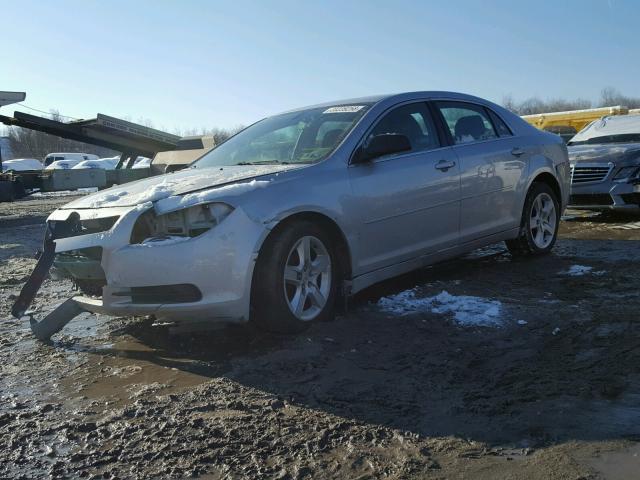 1G1ZB5E02CF118729 - 2012 CHEVROLET MALIBU LS SILVER photo 2