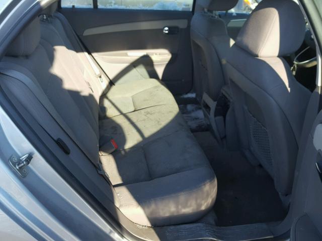 1G1ZB5E02CF118729 - 2012 CHEVROLET MALIBU LS SILVER photo 6