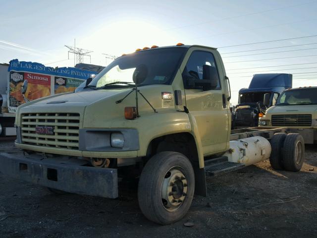 1GDJ5C1G26F900452 - 2006 GMC C5500 C5C0 YELLOW photo 2