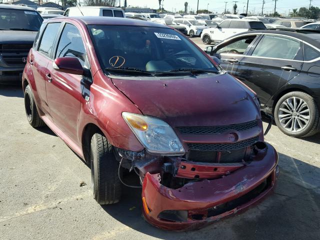 JTKKT624665009387 - 2006 TOYOTA SCION XA RED photo 1