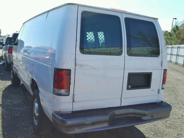 1FTNE24281HB46115 - 2001 FORD ECONOLINE WHITE photo 3