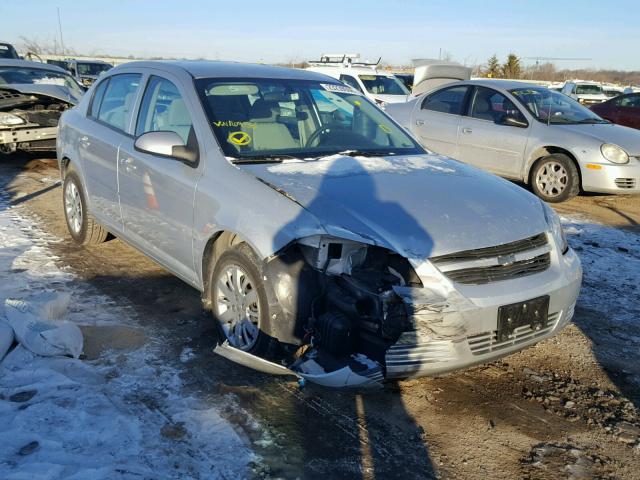 1G1AT58H097169581 - 2009 CHEVROLET COBALT LT SILVER photo 1