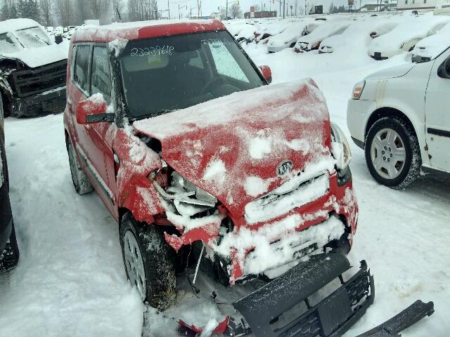 KNDJT2A59C7457547 - 2012 KIA SOUL RED photo 1