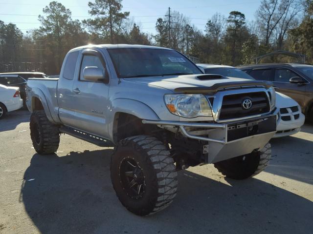 5TEUU42N58Z492820 - 2008 TOYOTA TACOMA ACC SILVER photo 1