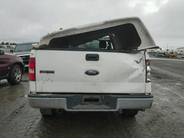 1FTRF12277NA84261 - 2007 FORD F150 WHITE photo 6