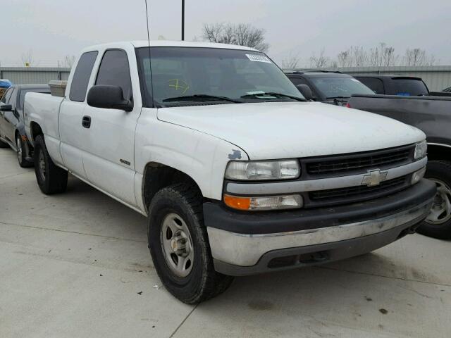 2GCEK19V711376947 - 2001 CHEVROLET SILVERADO WHITE photo 1