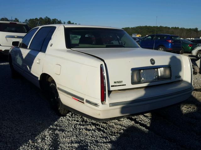 1G6KD54Y4WU773746 - 1998 CADILLAC DEVILLE WHITE photo 3