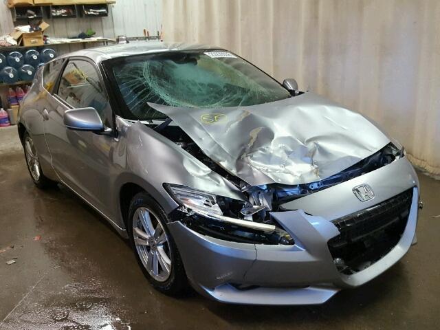 JHMZF1D68BS000991 - 2011 HONDA CR-Z EX SILVER photo 1