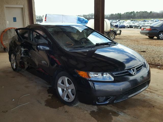 2HGFG12657H522305 - 2007 HONDA CIVIC LX BLACK photo 1