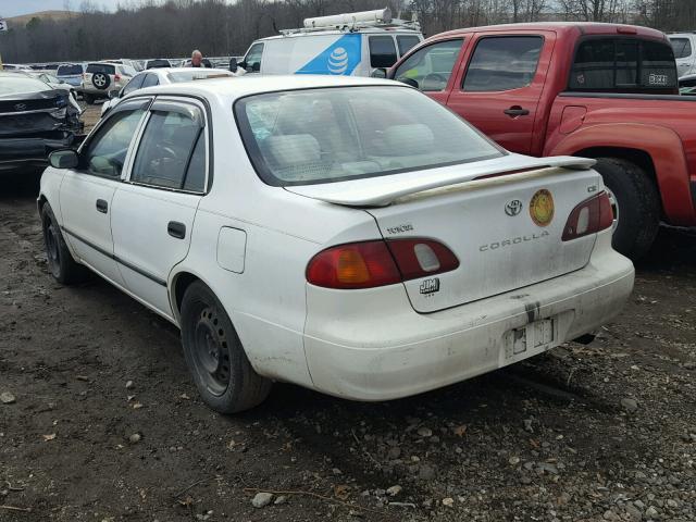 1NXBR12E9XZ272588 - 1999 TOYOTA COROLLA VE WHITE photo 3