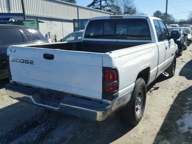 1B7HC13Y21J514722 - 2001 DODGE RAM 1500 WHITE photo 4