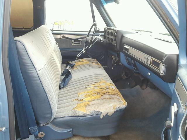 1G8GC26W0GF121092 - 1986 CHEVROLET SUBURBAN C BLUE photo 5