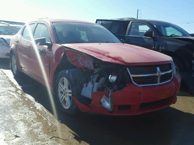 1B3LC56BX9N509234 - 2009 DODGE AVENGER SX RED photo 1