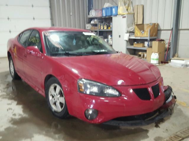 2G2WP552571201652 - 2007 PONTIAC GRAND PRIX RED photo 1