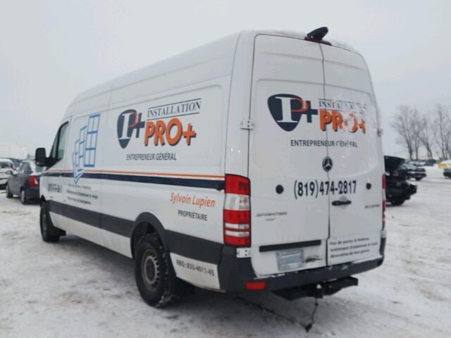 WD3BE8DC3E5880743 - 2014 MERCEDES-BENZ SPRINTER 2 WHITE photo 3