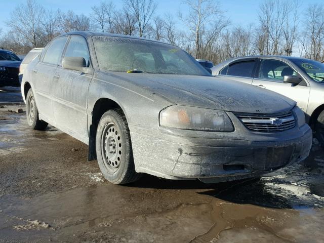 2G1WF52E439421687 - 2003 CHEVROLET IMPALA BLACK photo 1