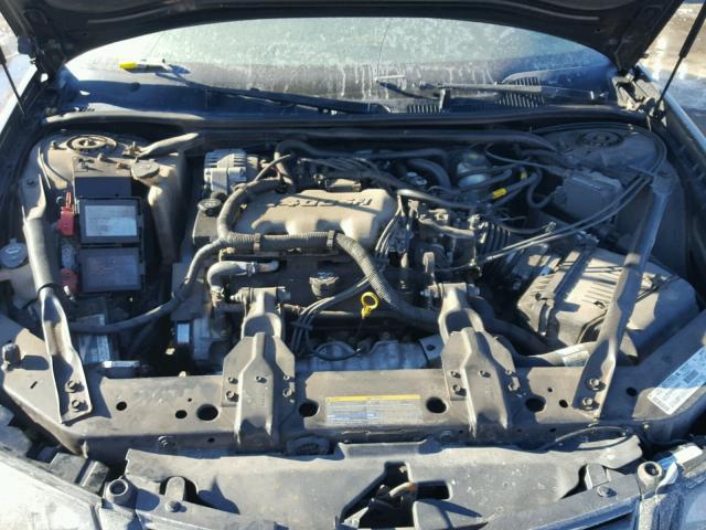 2G1WF52E439421687 - 2003 CHEVROLET IMPALA BLACK photo 7