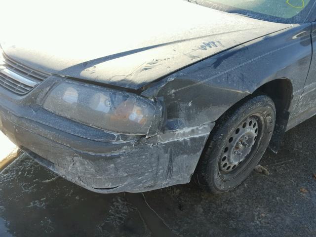 2G1WF52E439421687 - 2003 CHEVROLET IMPALA 黑色 照片 9