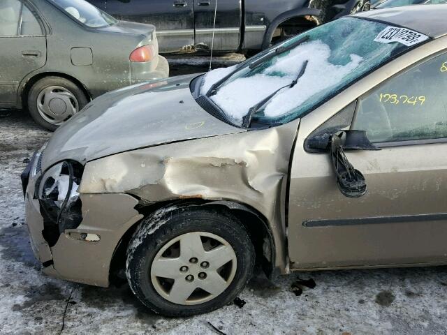 1B3ES26C03D189566 - 2003 DODGE NEON SE BEIGE photo 9