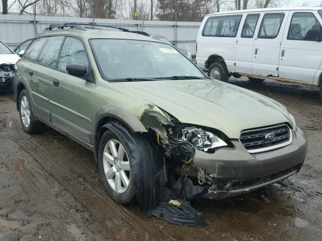 4S4BP61C577301599 - 2007 SUBARU LEGACY OUT GREEN photo 1