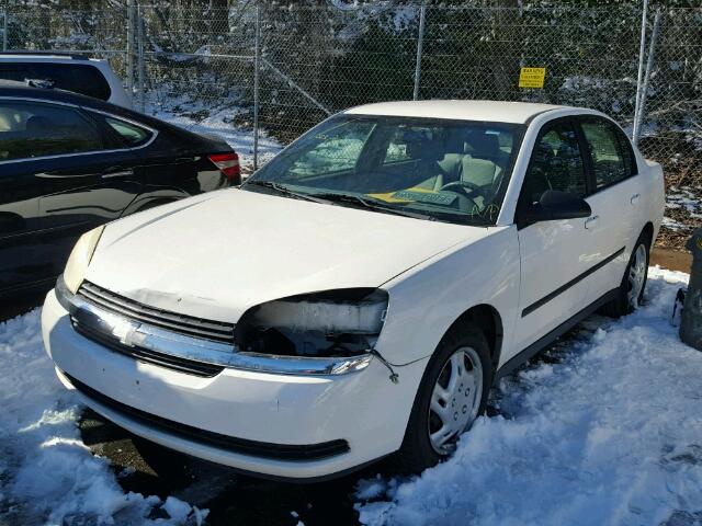 1G1ZS52864F130698 - 2004 CHEVROLET MALIBU WHITE photo 2