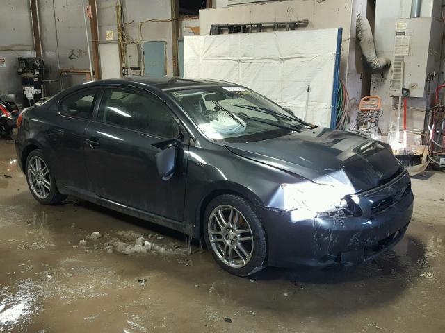 JTKDE177550006047 - 2005 TOYOTA SCION TC CHARCOAL photo 9