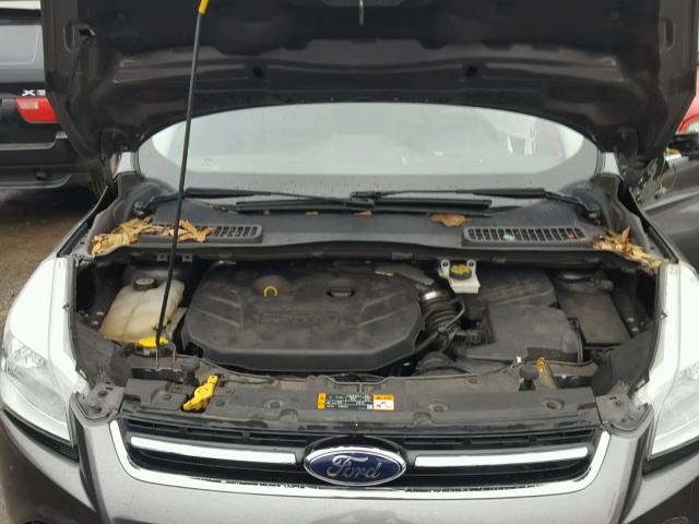 1FMCU0H93DUA41110 - 2013 FORD ESCAPE SEL GRAY photo 7