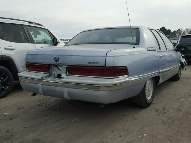 1G4BN52P3SR401568 - 1995 BUICK ROADMASTER BLUE photo 4