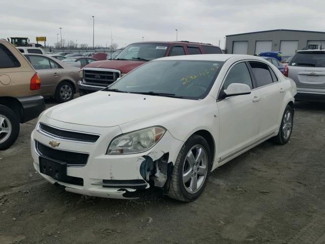 1G1ZH57BX84234678 - 2008 CHEVROLET MALIBU 1LT თეთრი ფოტო 2