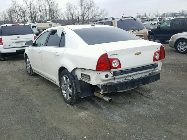 1G1ZH57BX84234678 - 2008 CHEVROLET MALIBU 1LT თეთრი ფოტო 3