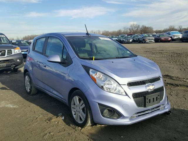 KL8CD6S99EC471305 - 2014 CHEVROLET SPARK 1LT PURPLE photo 1