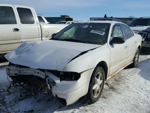 1G3NL52E64C204079 - 2004 OLDSMOBILE ALERO GL WHITE photo 2