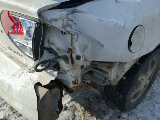 1G3NL52E64C204079 - 2004 OLDSMOBILE ALERO GL WHITE photo 9