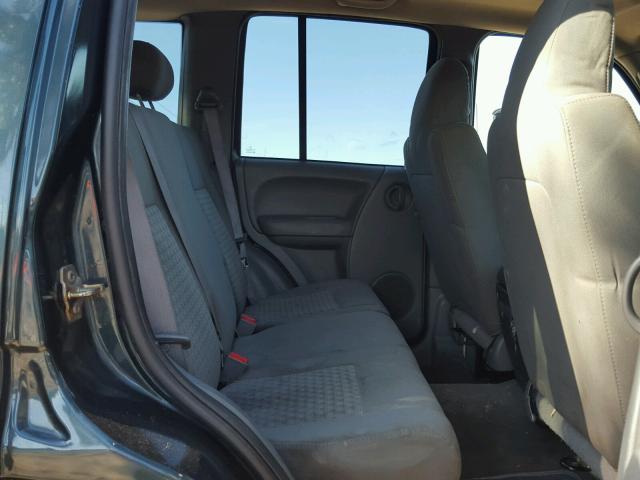 1J4GL48K65W682271 - 2005 JEEP LIBERTY SP GREEN photo 6